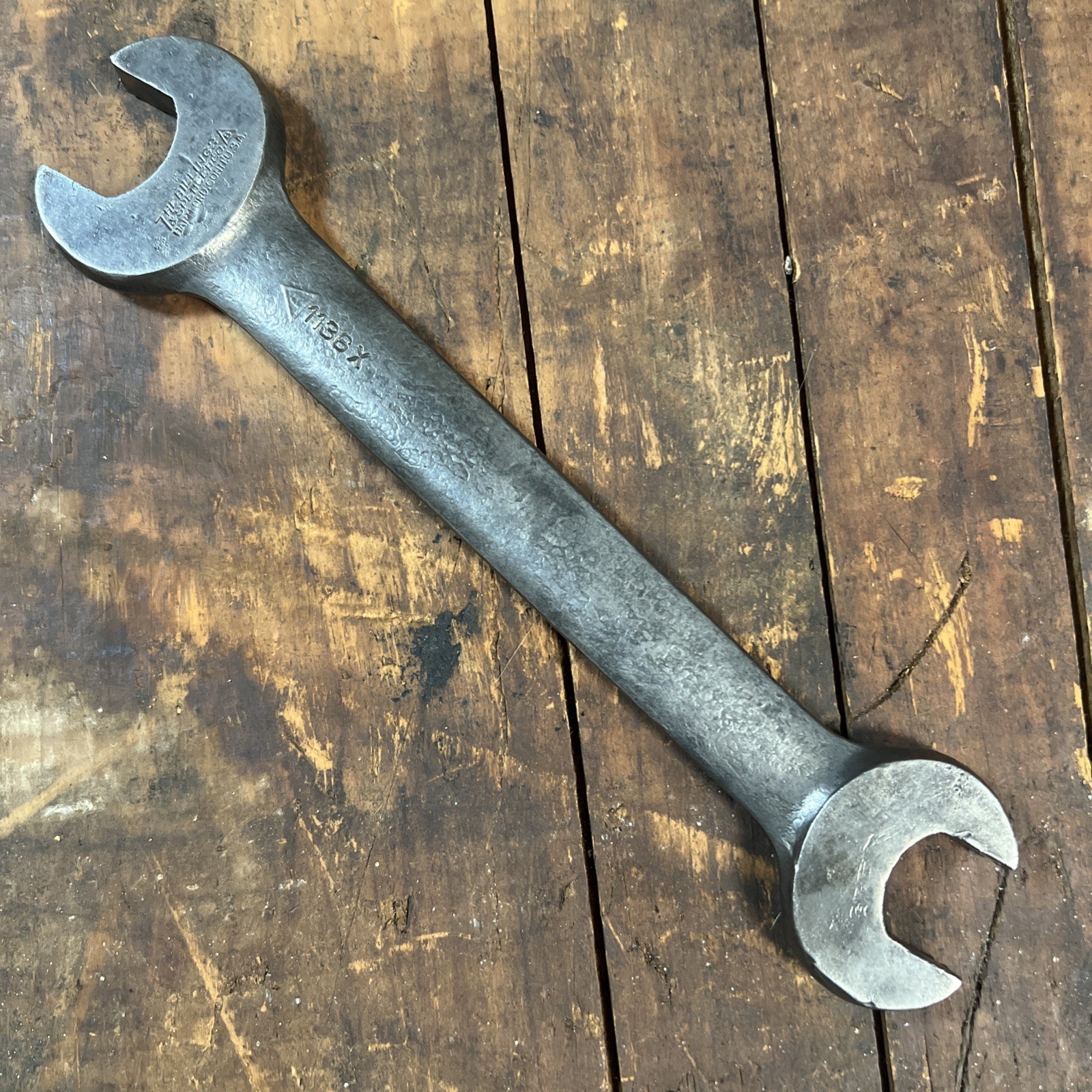 Vintage The Billings & Spencer co. 5/8 U.S.S. wrench  1136X Hartford,Ct. USA