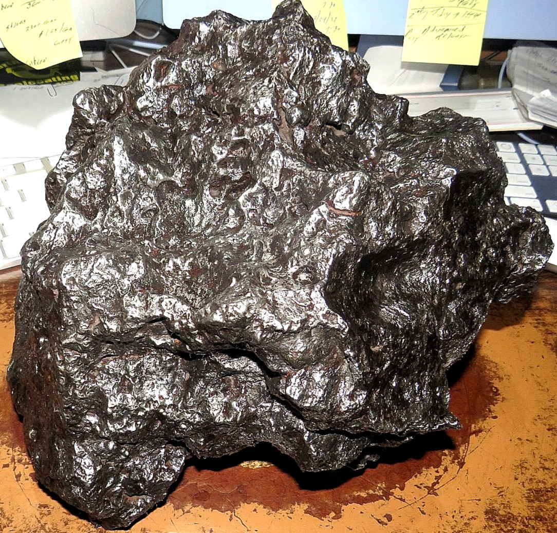 HUGE 37.5 KGMS CAMPO DEL CIELO METEORITE  COLLECTORS MUSEUM GRADE 87.5+ LBS. JAL
