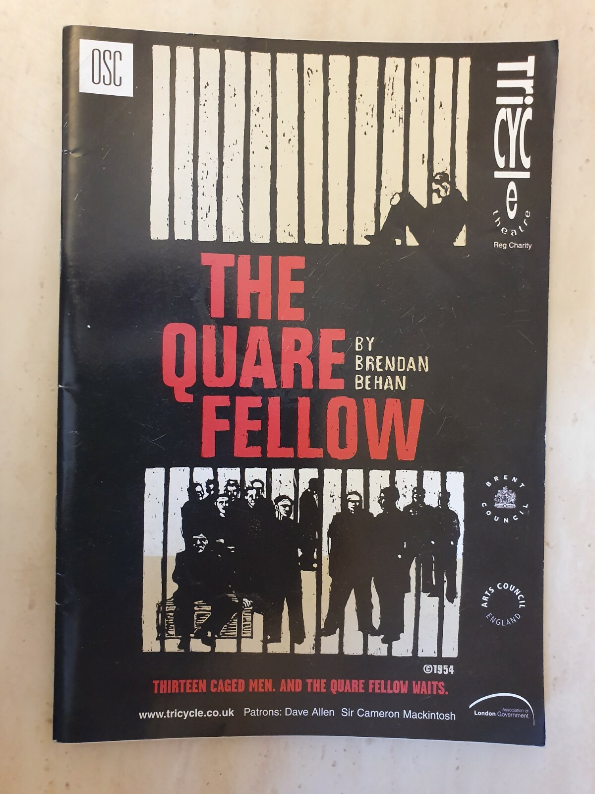 THE QUARE FELLOW - SEAN CAMPION KIERAN CUNNINGHAM NICK DANAN SEAN GALLAGHER