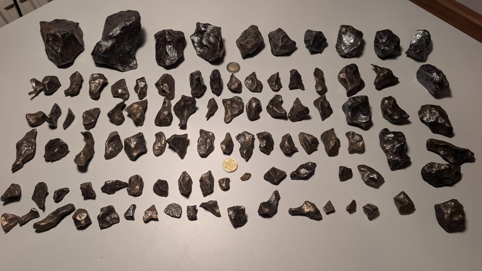 Gibeon Meteorite Lot — 11 kg | Iron IVA | Namibia | Multiple pieces