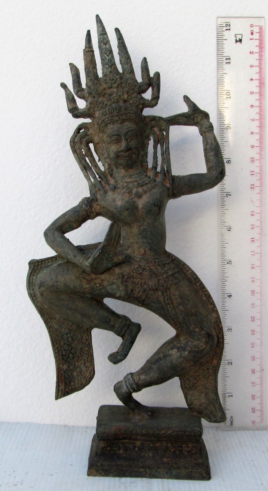 MAGNIFICENT Khmer Cambodia Bronze Dark Ages Goddess Apsara MAGNIFICENT Khmer Cambodia Bronze Dark Ages Goddess Apsara