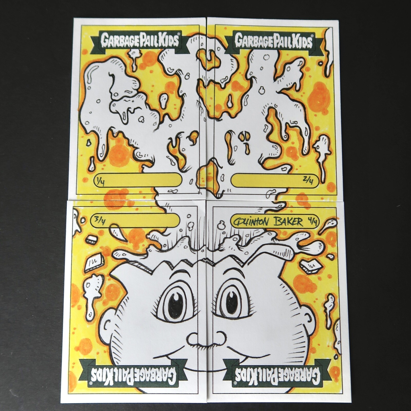 2020 Garbage Pail Kids Late To School Adam Bomb Loaded Sketch Card Quinton Baker 2020 Garbage Pail Kids Late To School Adam Bomb Loaded Sketch Card Quinton Baker