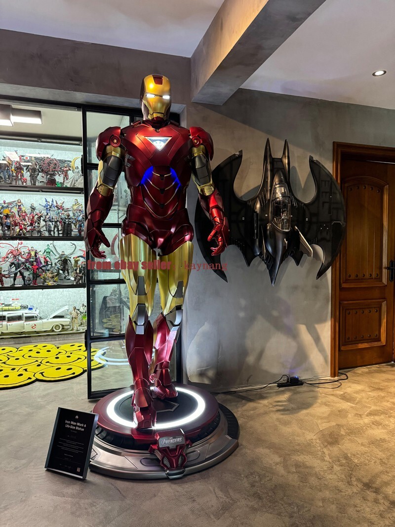 Queen Studios Marvel Avengers 1/1 Scale Iron Man Mark6 GK Model Statue