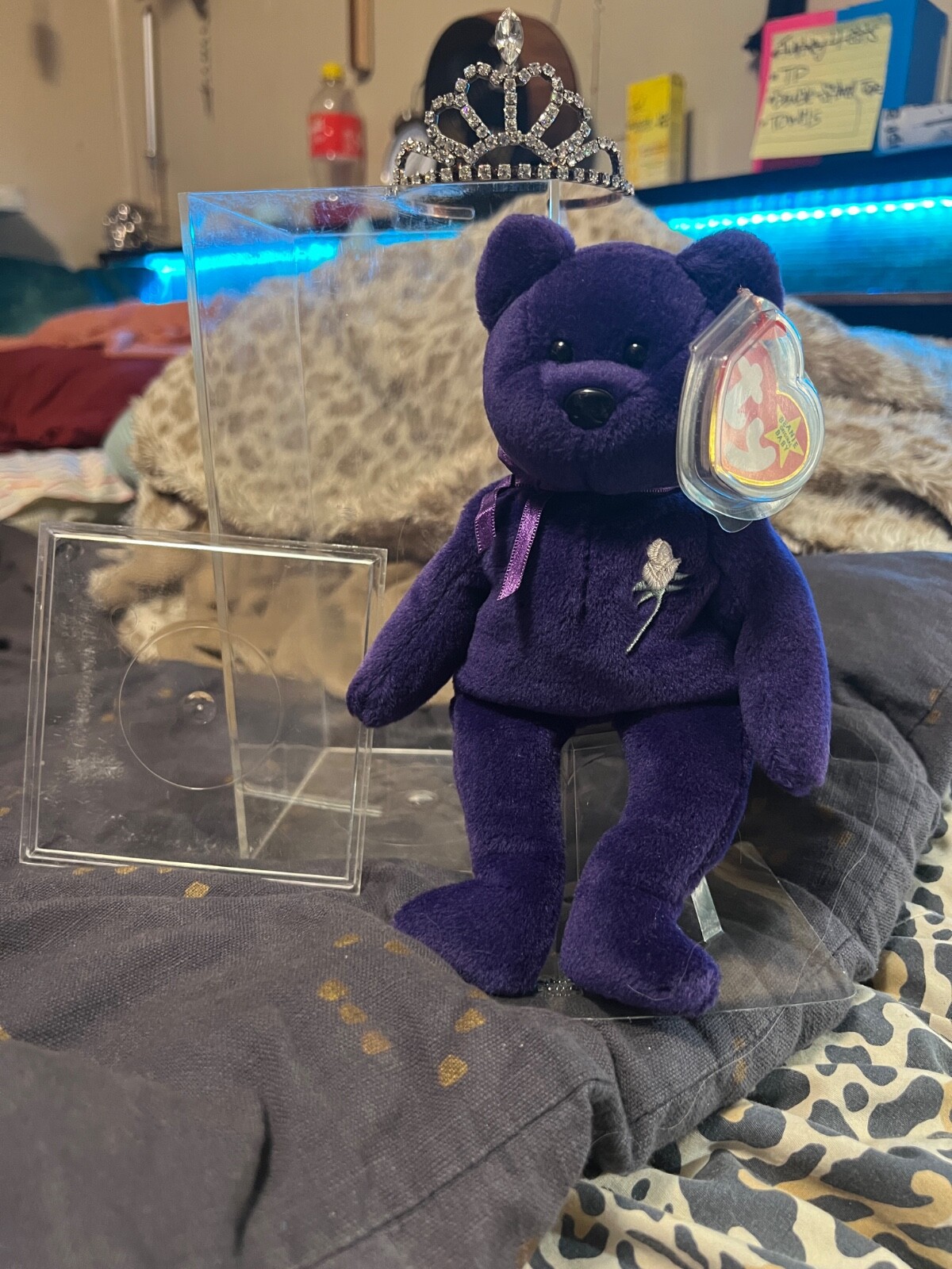 Rare 1st Edition Ty Princess Diana Beanie Baby (P.V.C. Pellets, Made in China)