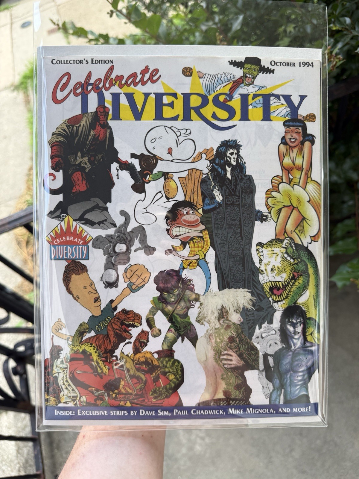 Celebrate Diversity 1994 Diamond Sampler, HTF Early Hellboy Appearance NM