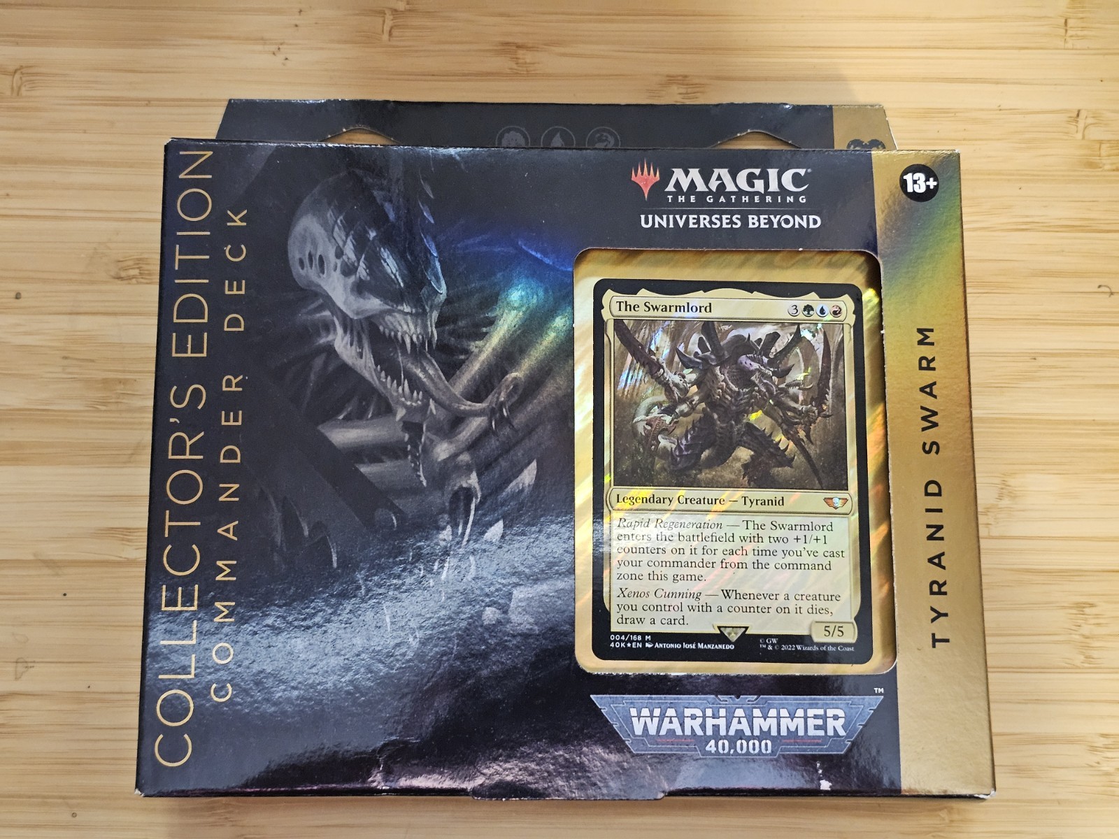 Tyranid Swarm—Collector's Edition Warhammer 40,000 Commander Deck Tyranid Swarm—Collector's Edition Warhammer 40,000 Commander Deck