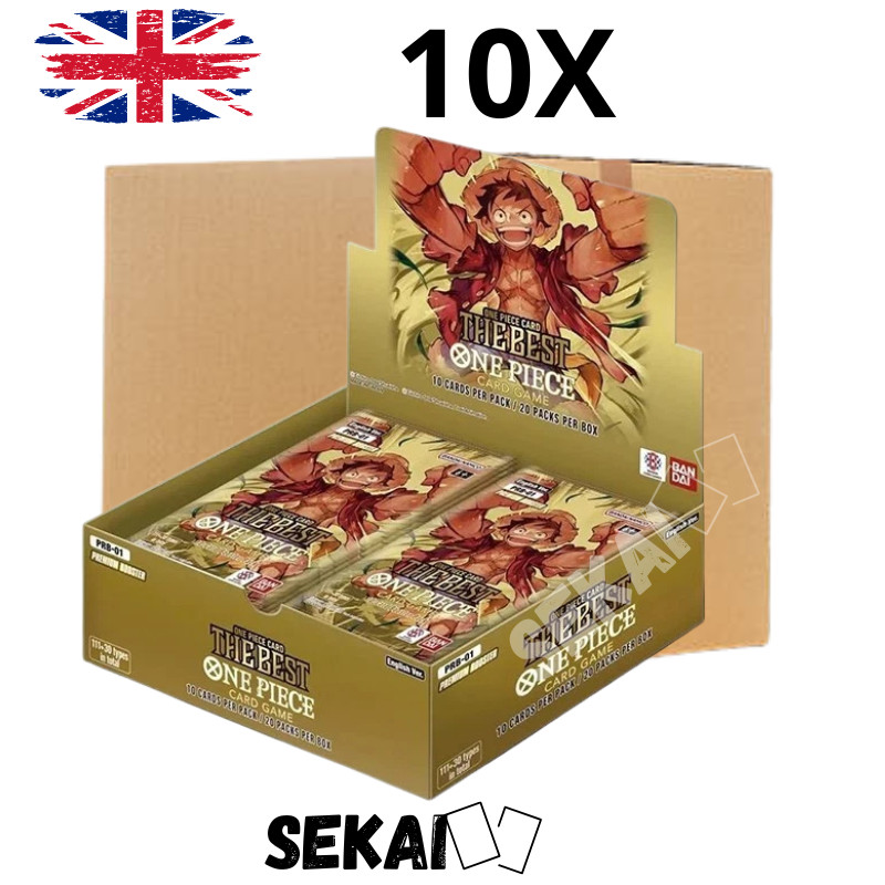 ONE PIECE PRB-01 THE BEST SEALED CASE 10X PREMIUM BOOSTER BOX ENGLISH PRB01 ENG ONE PIECE PRB-01 THE BEST SEALED CASE 10X PREMIUM BOOSTER BOX ENGLISH PRB01 ENG