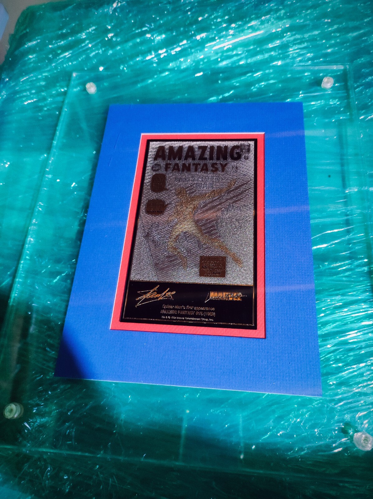 Amazing Fantasy #15 24k Gold Sterling Silver Marvel 1994 Spider-Man Holy Grail 