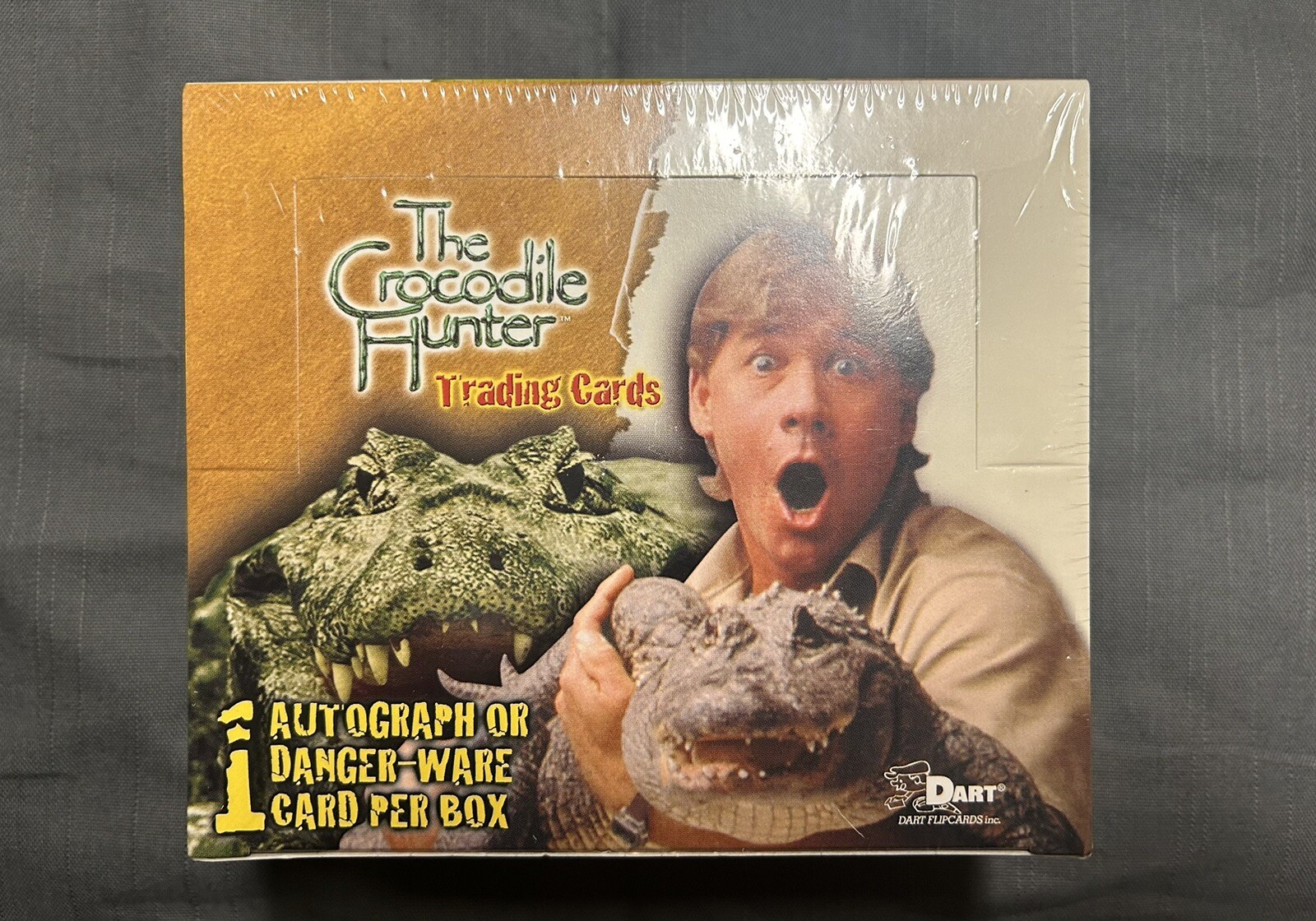 The Crocodile Hunter Trading Cards Sealed Box ~Rare 🐊🔥 2002 The Crocodile Hunter Trading Cards Sealed Box ~Rare 🐊🔥 2002