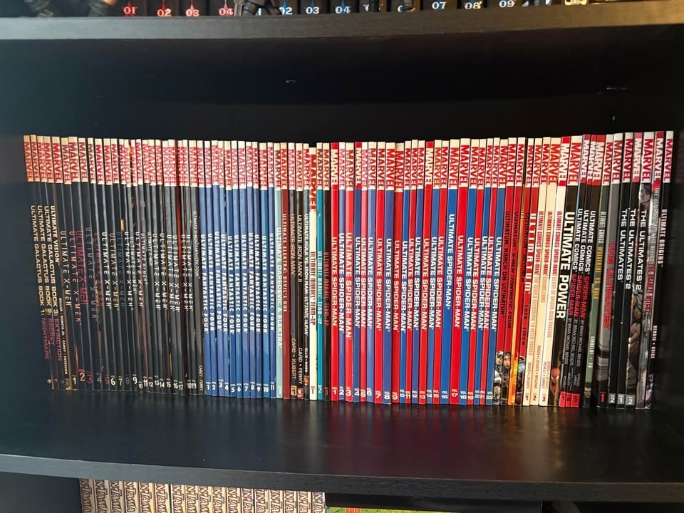 Ultimate Marvel TPB lot, spider-man fantastic four x-men hulk iron man