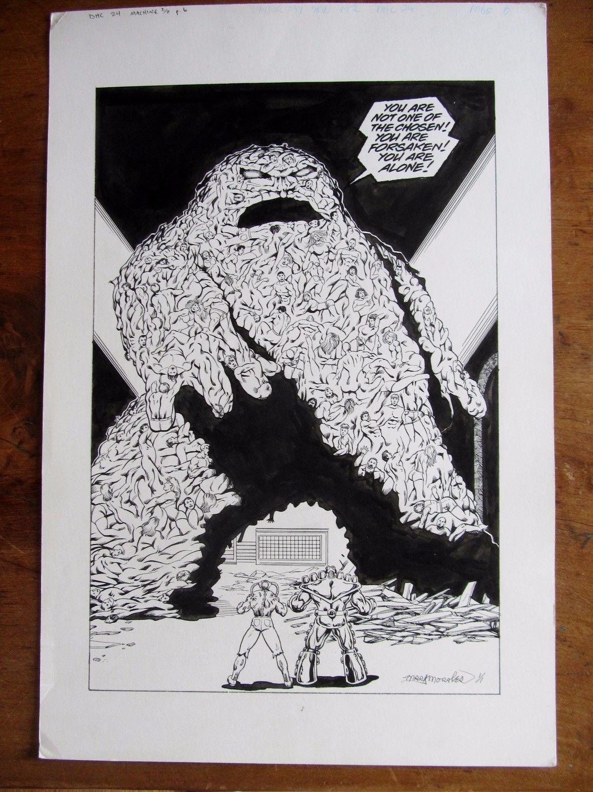 Morales DARK HORSE COMICS 24 pg 6 MECHA & MACHINE VS THE HORRIFIC FLESH - SPLASH Morales DARK HORSE COMICS 24 pg 6 MECHA & MACHINE VS THE HORRIFIC FLESH - SPLASH