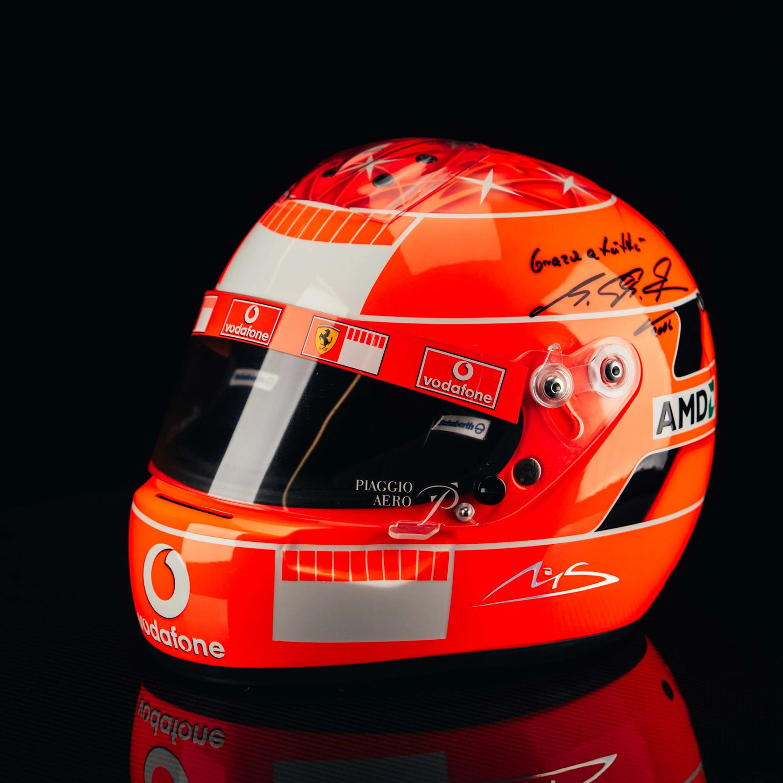 Michael Schumacher Signed Helmet Michael Schumacher Signed Helmet