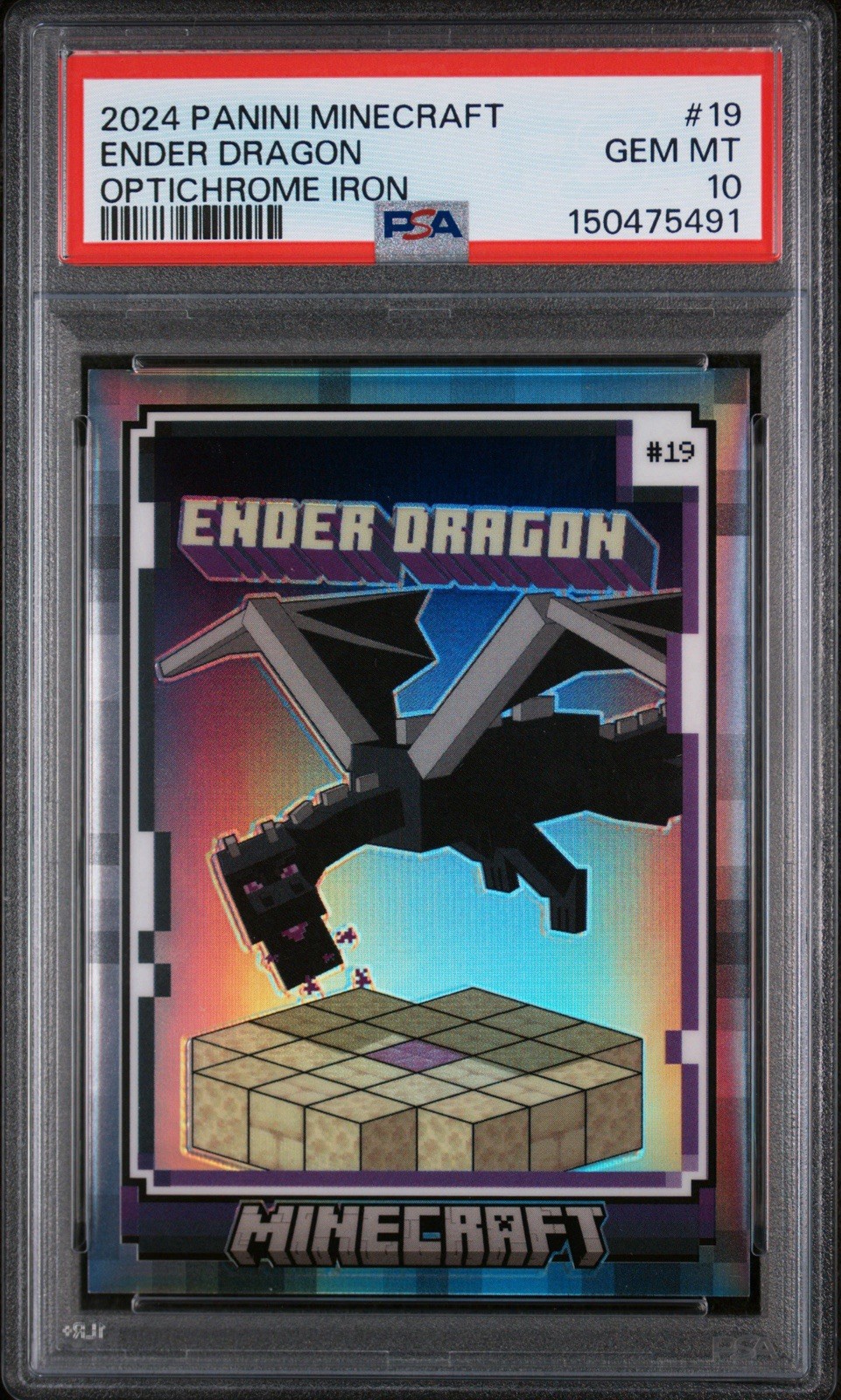 2024 Panini Minecraft - Ender Dragon - No. 19 - (026/149)🔥