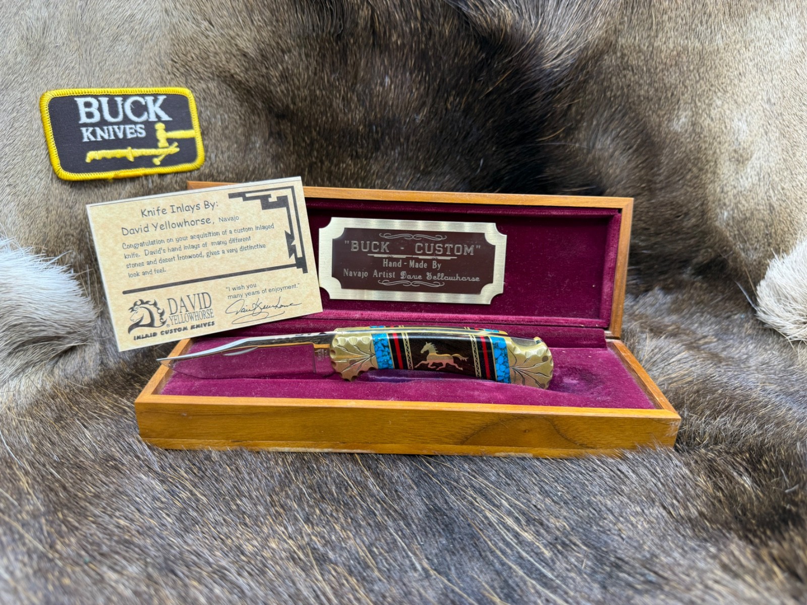 Buck David Yellowhorse Vintage 112 Custom Buck David Yellowhorse Vintage 112 Custom