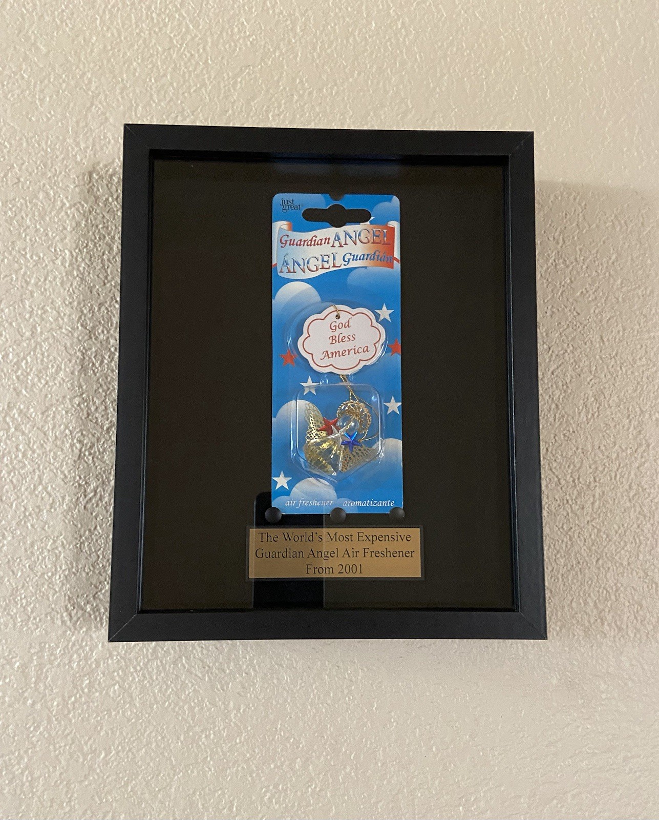 World’s Most Expensive Guardian Angel Air Freshener Priceless Rare Collectible