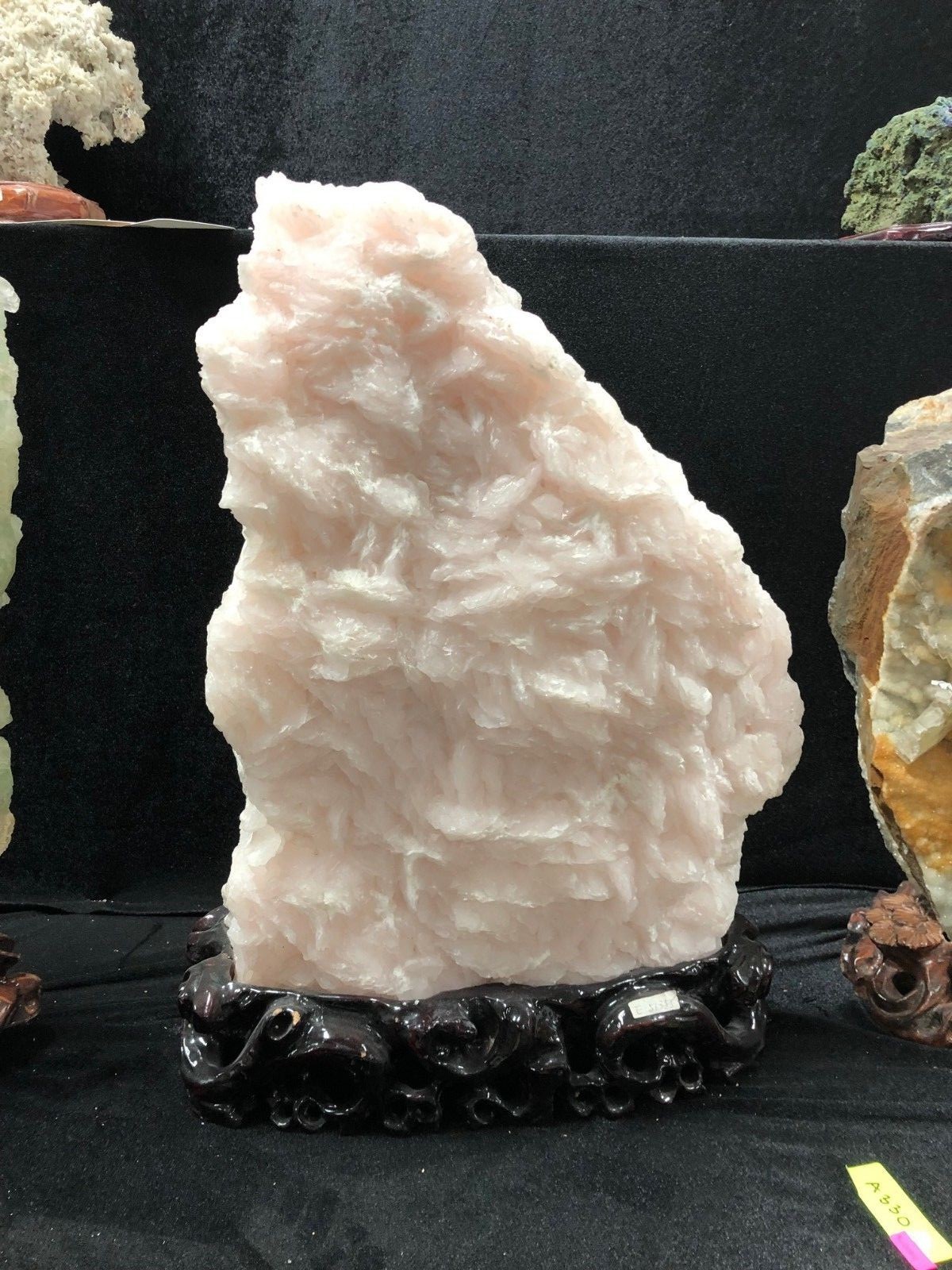 Natural Pink Stalagmite Natural Pink Stalagmite