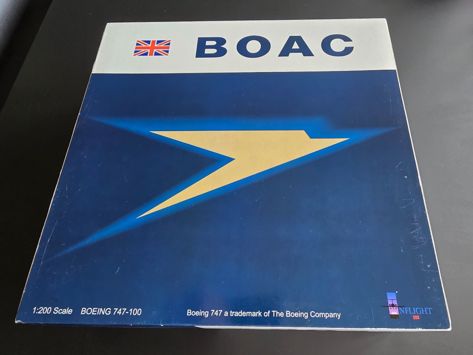 1/200 Inflight200 BOAC Boeing B747-100 VERY RARE 1/200 Inflight200 BOAC Boeing B747-100 VERY RARE