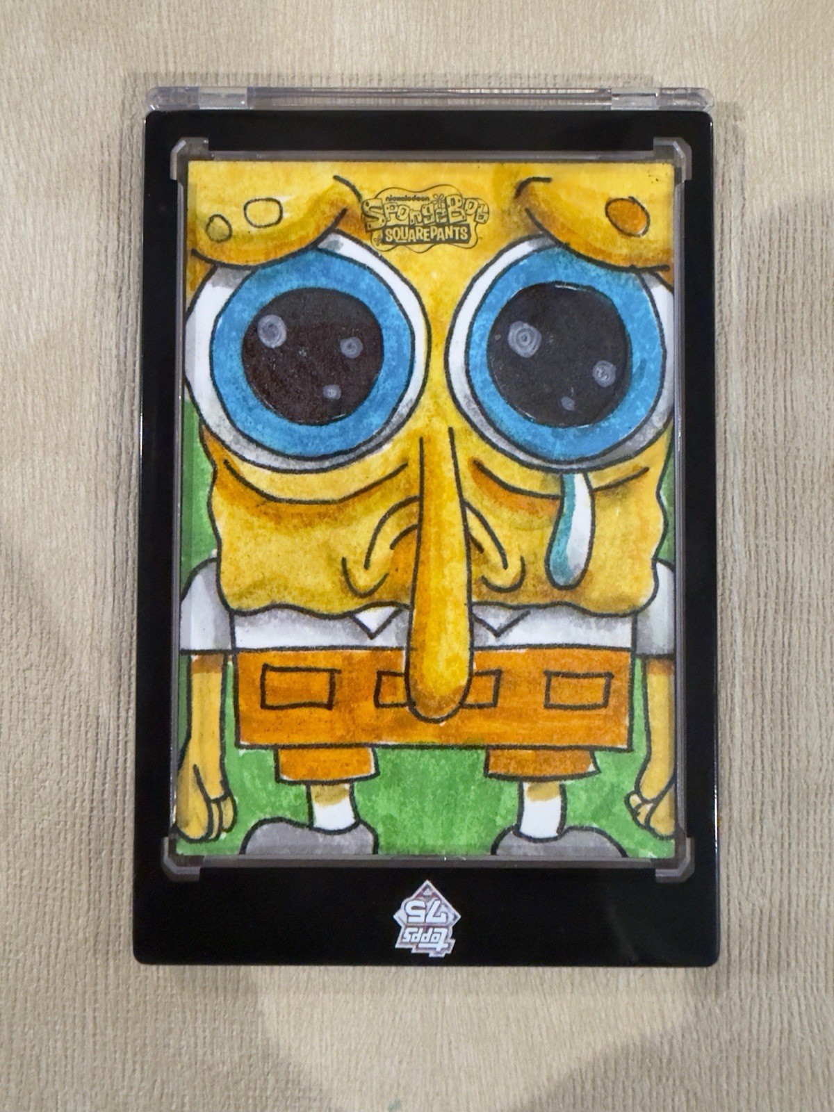 2025 Topps Chrome SpongeBob 1/1 Sketch Card Sad SpongeBob Meme “Christmas Who?” 2025 Topps Chrome SpongeBob 1/1 Sketch Card Sad SpongeBob Meme “Christmas Who?”