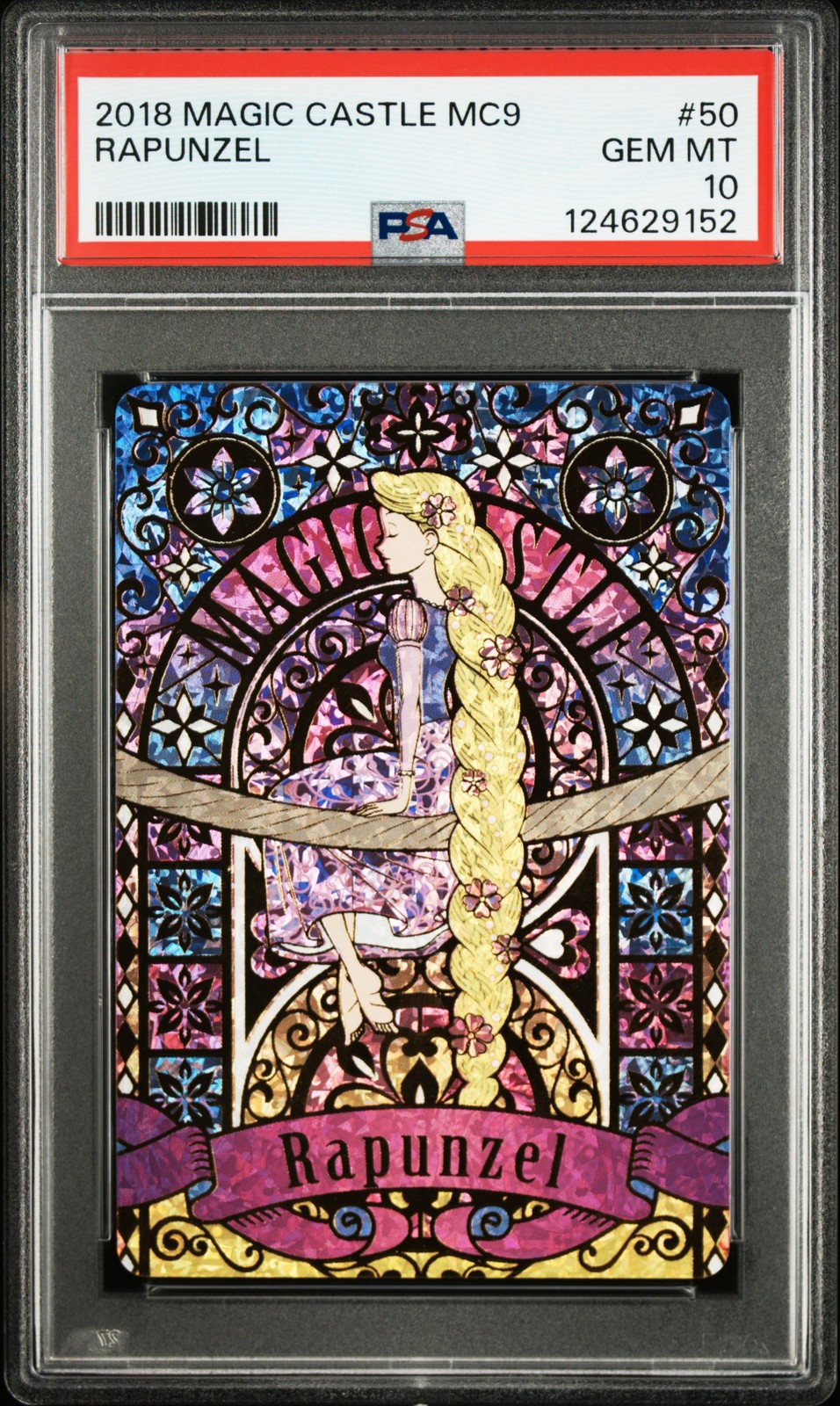 2018 CARDDASS DISNEY MAGIC CASTLE SHINY STAR PART 9 #50 RAPUNZEL PSA 10 2018 CARDDASS DISNEY MAGIC CASTLE SHINY STAR PART 9 #50 RAPUNZEL PSA 10