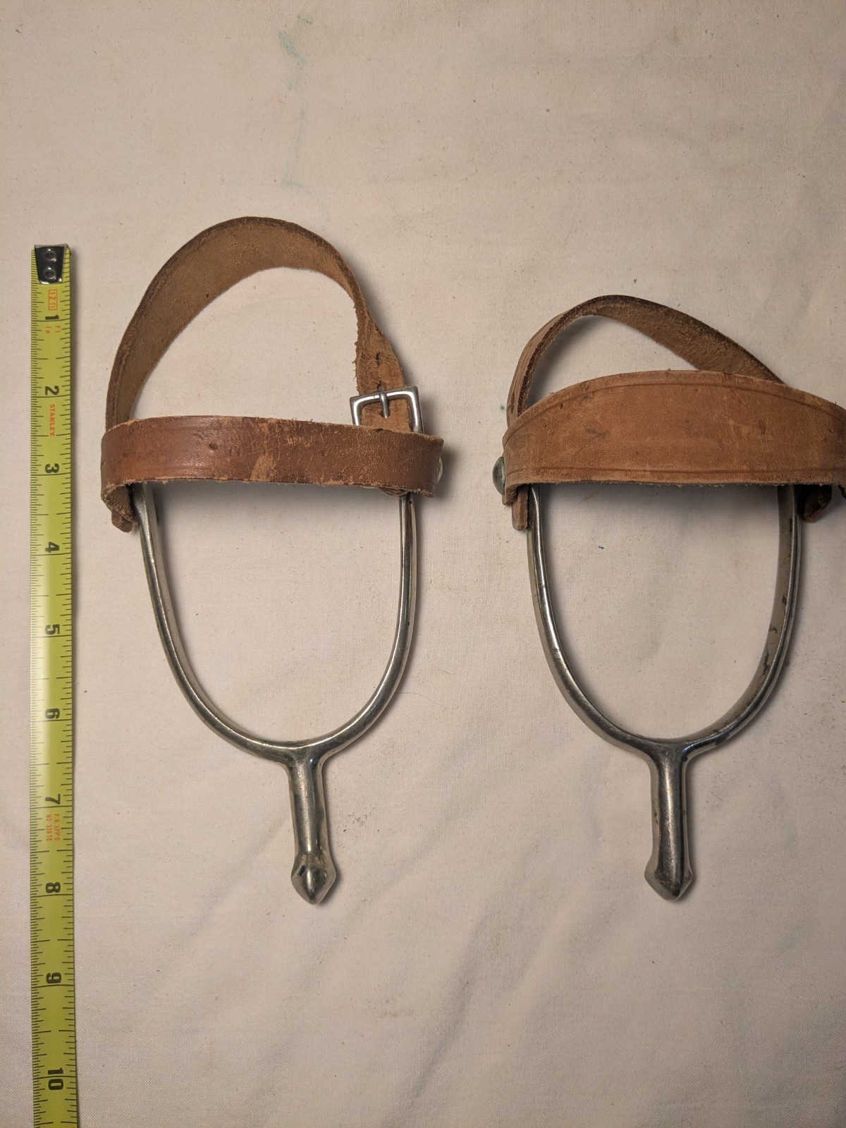 Pair of Antique WW1 Era US Army M1911 Cavalry Spurs A.B. Pair of Antique WW1 Era US Army M1911 Cavalry Spurs A.B.