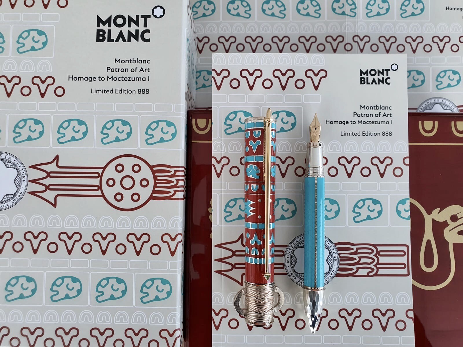 MONTBLANC 2020 Moctezuma I Patron of Art Limited Edition 888 M Ref. 125468 MONTBLANC 2020 Moctezuma I Patron of Art Limited Edition 888 M Ref. 125468