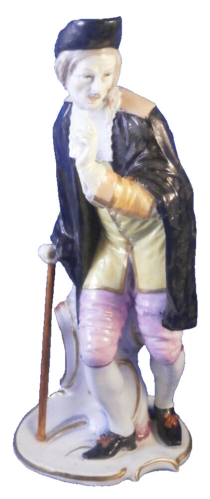 18thC Nymphenburg Porcelain Commedia dell'Arte Figurine Figure Porzellan Figur 18thC Nymphenburg Porcelain Commedia dell'Arte Figurine Figure Porzellan Figur