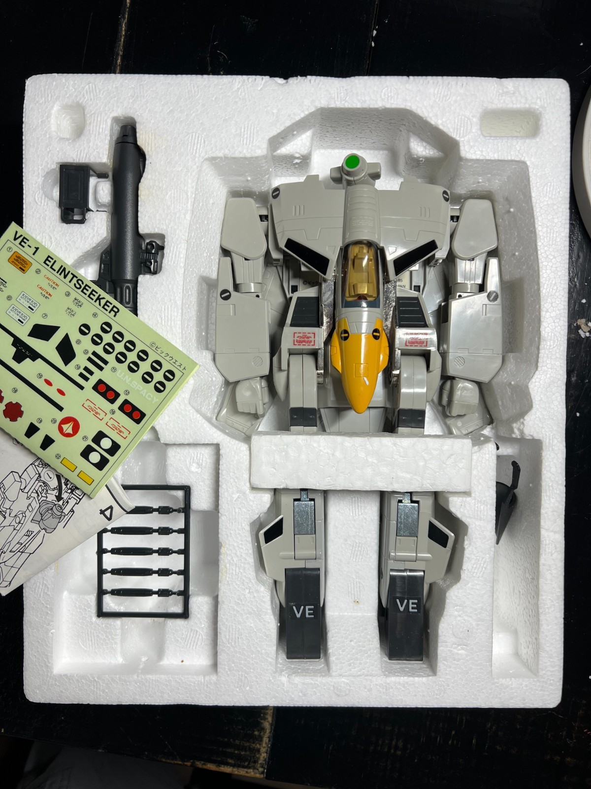 MIB Bandai Hi-Metal 1/55 Elint Seeker Takatoku Macross Collectible Figure Japan