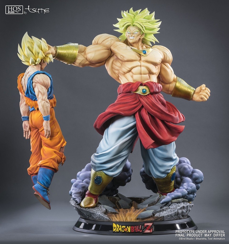 Tsume Dragon Ball Z HQS Plus Broly King of Destruction 1/4 Scale Mint in Shipper