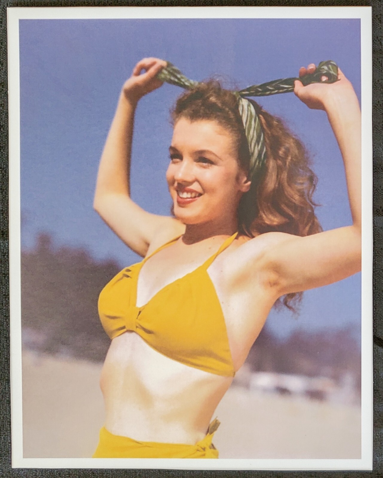 1945 Marilyn Monroe Norma Jean Zuma Beach LA Andre Dienes 7x9 Laminated Photo 1945 Marilyn Monroe Norma Jean Zuma Beach LA Andre Dienes 7x9 Laminated Photo