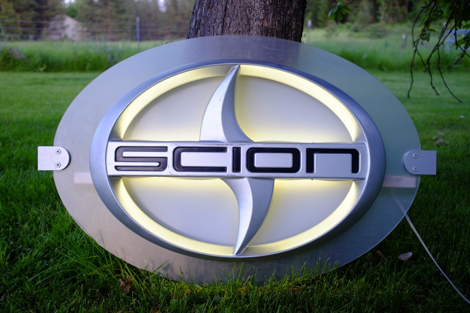 Original Scion Dealership Illuminated Sign Toyota Lexus Lighted Genuine 4 Feet