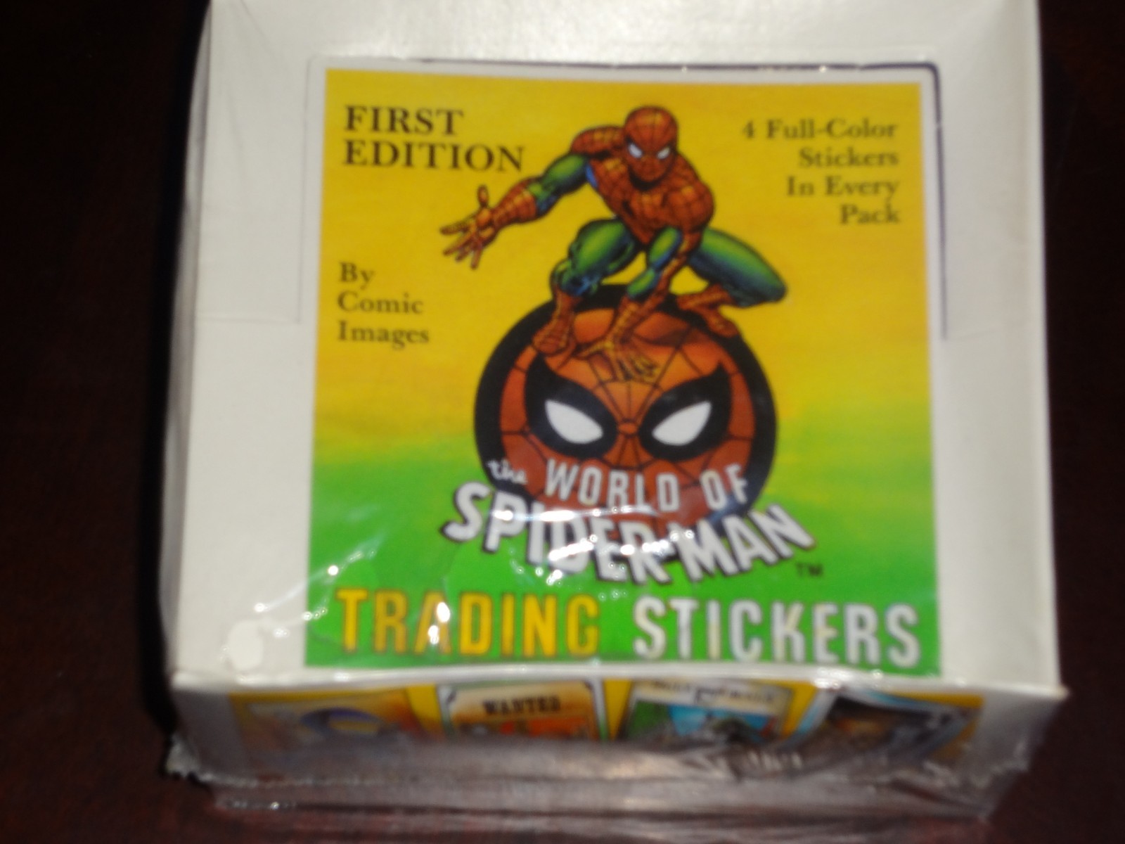 1988 Spiderman Marvel First Edition Factory Sealed box