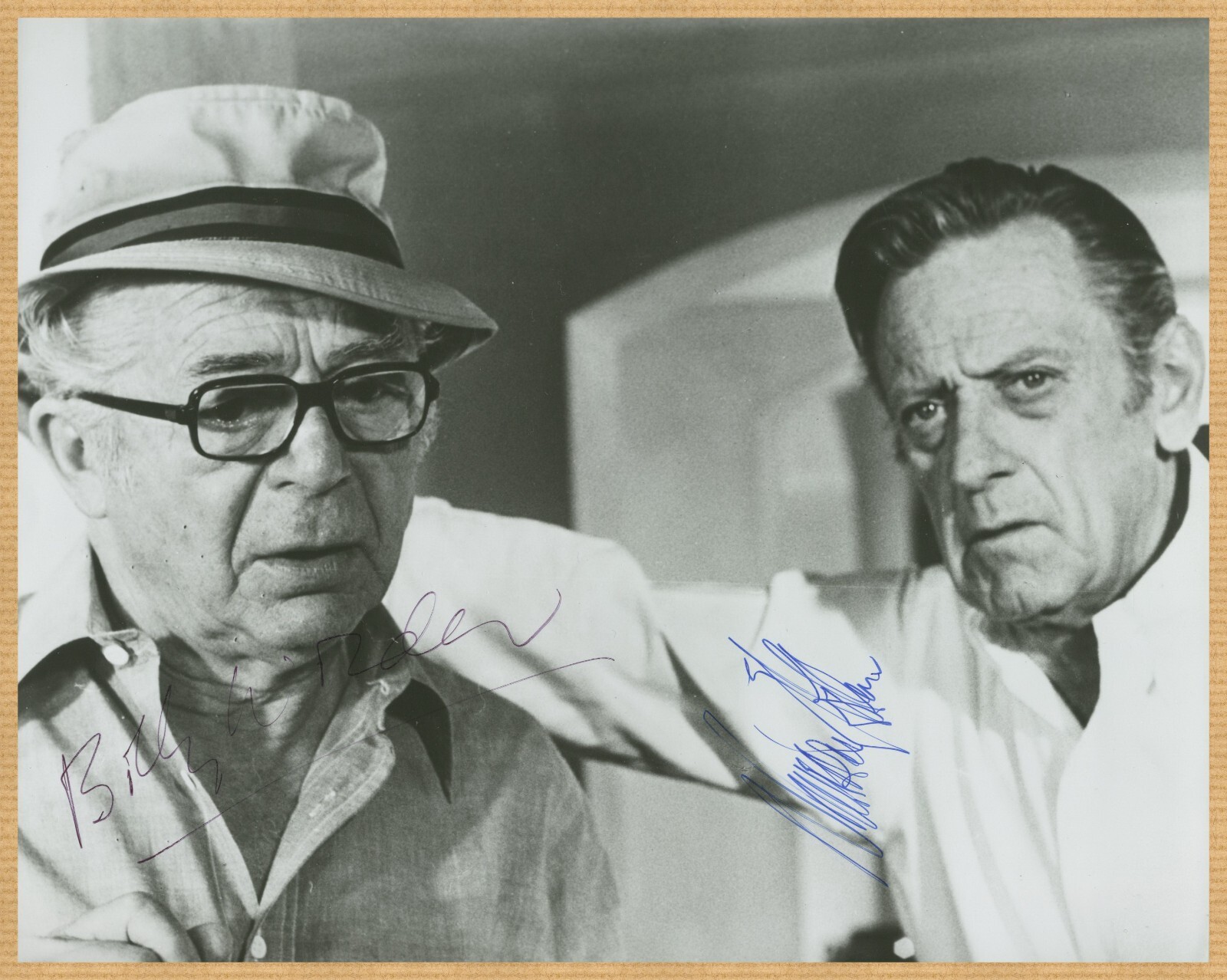 Billy Wilder (1906-2002) & William Holden (1918-1981) - Signed photo - Cannes 78 Billy Wilder (1906-2002) & William Holden (1918-1981) - Signed photo - Cannes 78