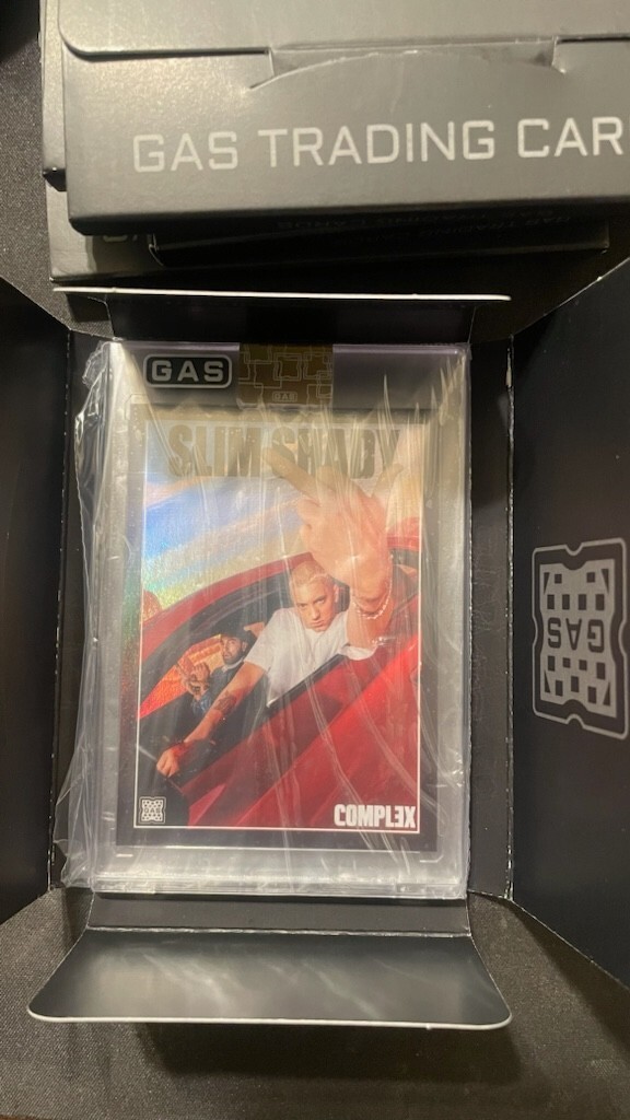 eminem complex trading card Numbered To /250 eminem complex trading card Numbered To /250
