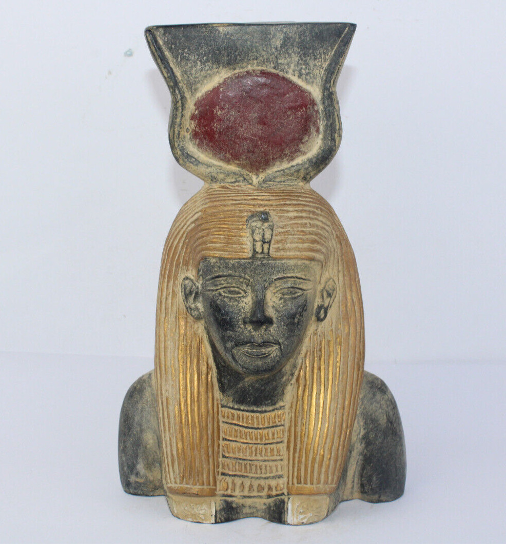 UNIQUE PHARAONIC HANDMADE ANCIENT EGYPTIAN HANDMADE Head of Queen Nefertari (BA) UNIQUE PHARAONIC HANDMADE ANCIENT EGYPTIAN HANDMADE Head of Queen Nefertari (BA)