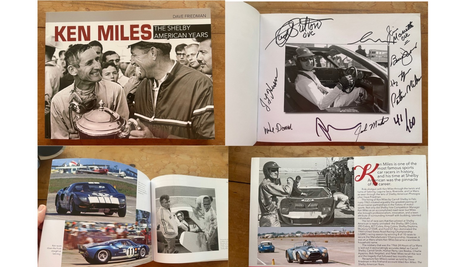 Shelby Carroll and Lee Iaccoca ultimate Ford diecast and poster collection 1/2