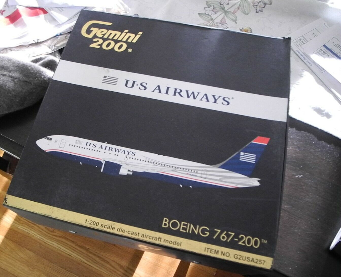 Very Rare GEMINI JETS 200 US AIRWAYS BOEING 767-100, Retired, NIB, 1:200, HTF Very Rare GEMINI JETS 200 US AIRWAYS BOEING 767-100, Retired, NIB, 1:200, HTF