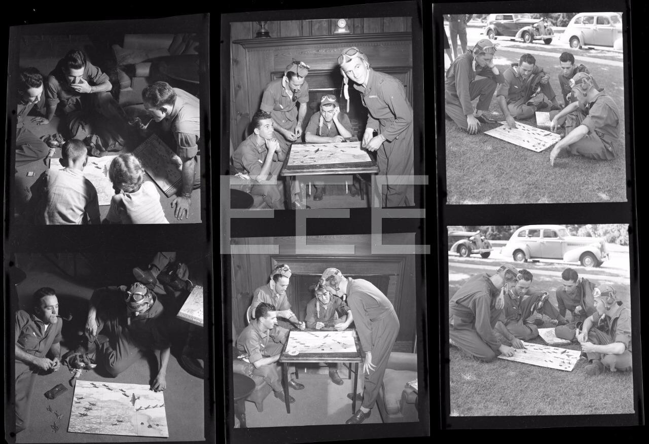 6 1942 WW2 PLANE AIR COMBAT TRAINER by Mary Morris Old Photo Negative SCARCE 6 1942 WW2 PLANE AIR COMBAT TRAINER by Mary Morris Old Photo Negative SCARCE