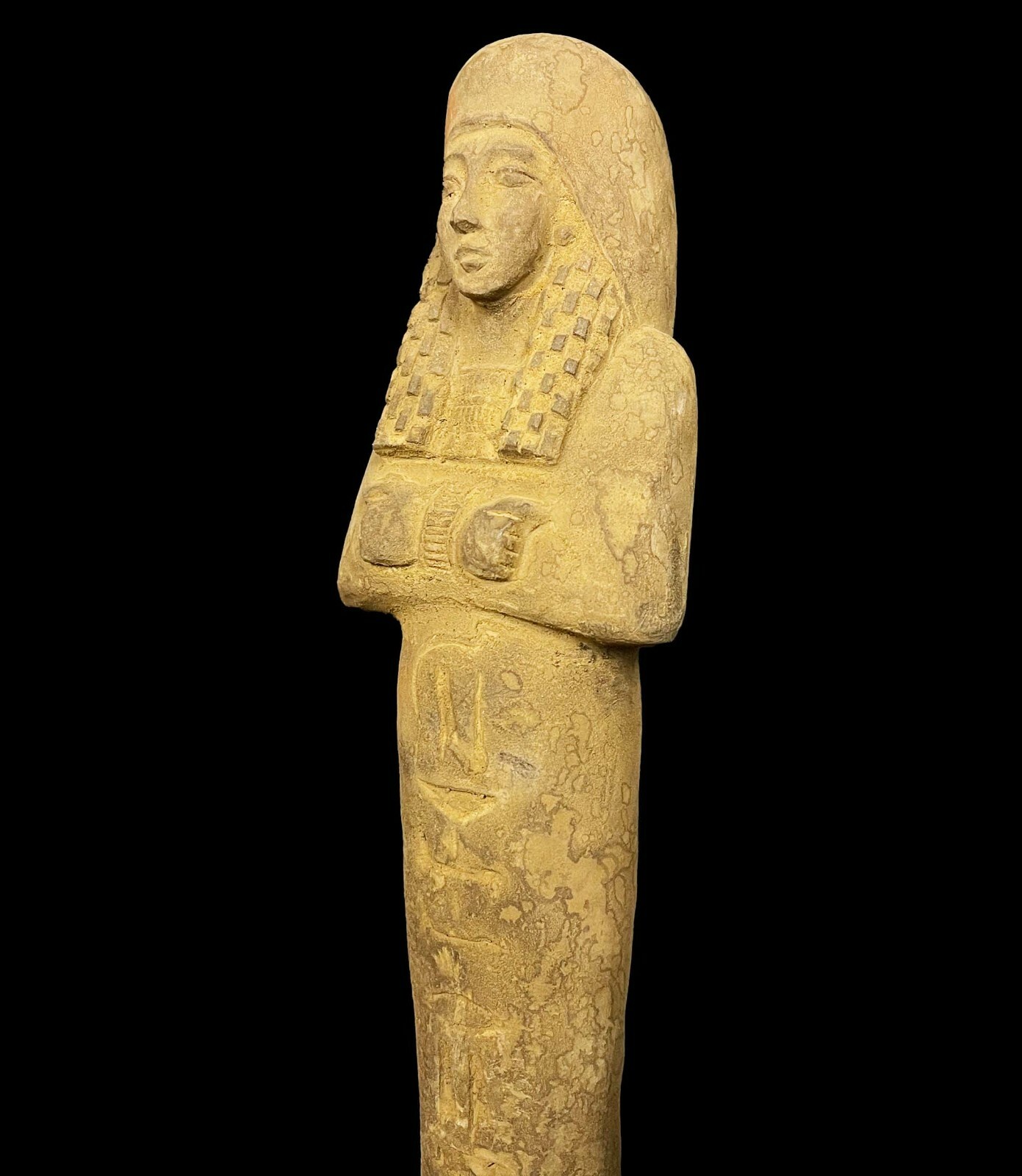 Unique ushabti of the Egyptian pharaoh -Handmade Of Natural stone Unique ushabti of the Egyptian pharaoh -Handmade Of Natural stone