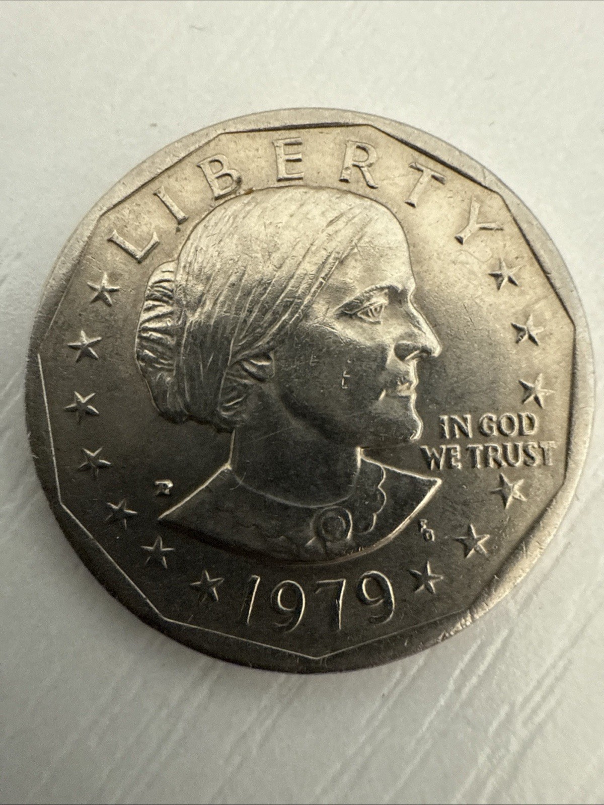 pk98215:USA Coin - Vintage Susan B Anthony One Dollar Coin - 1979 pk98215:USA Coin - Vintage Susan B Anthony One Dollar Coin - 1979