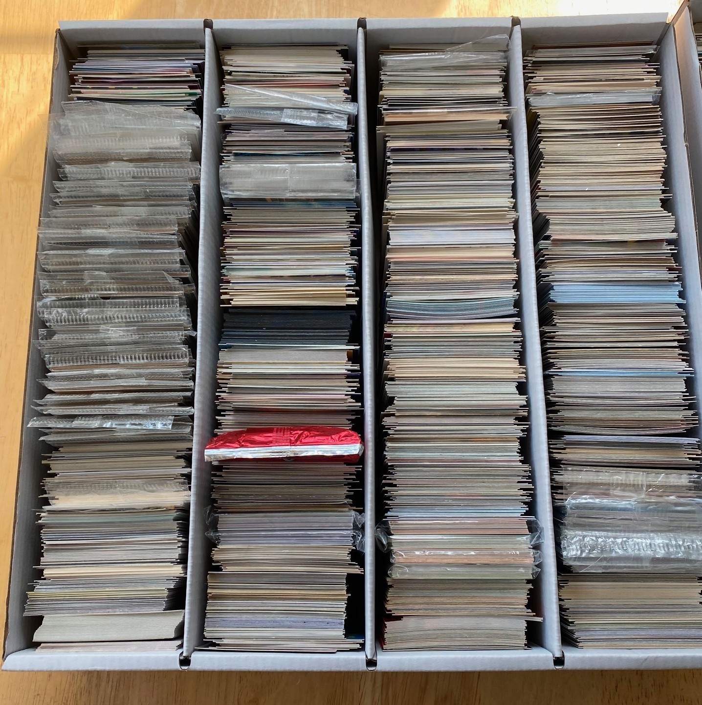 Huge Non-Sport Promo Card Collection 1990s–Early 2000s in 3,200 Count Box