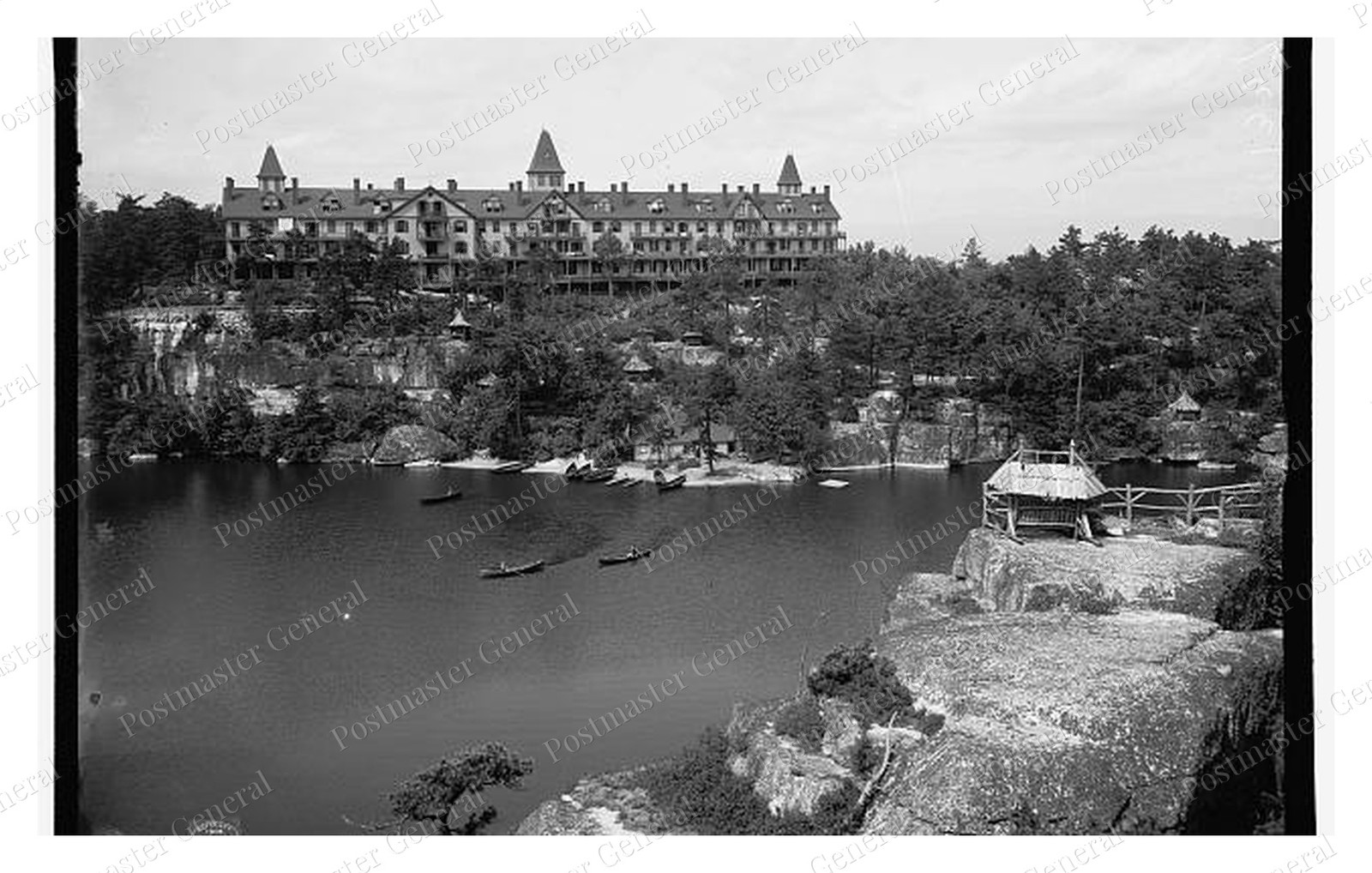 Lake Minnewaska Wildmere House Standard Postcard COPY RPPC