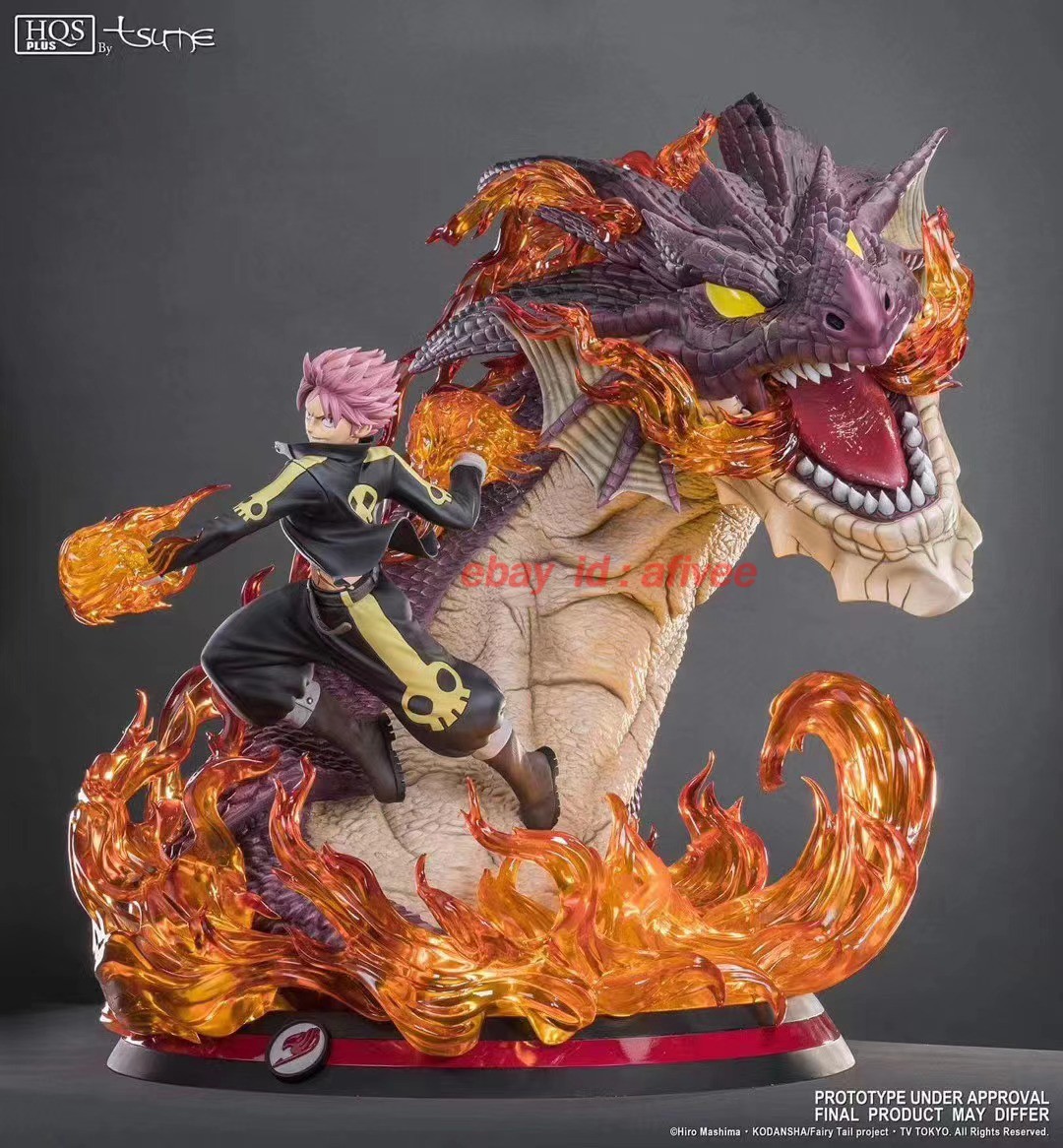 TSUME HQS+ 1/4The Tail of the Fairy First Volume Statue The Fire Dragon Naz