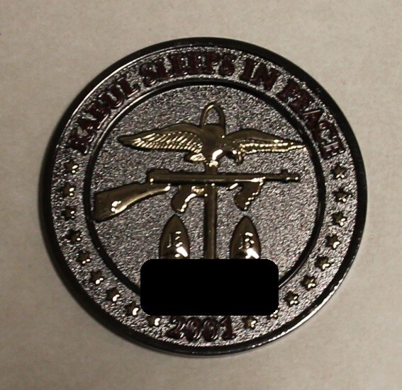 Ruthless Central Intelligence Agency CIA Eagle Base Afghanistan Challenge Coin Ruthless Central Intelligence Agency CIA Eagle Base Afghanistan Challenge Coin
