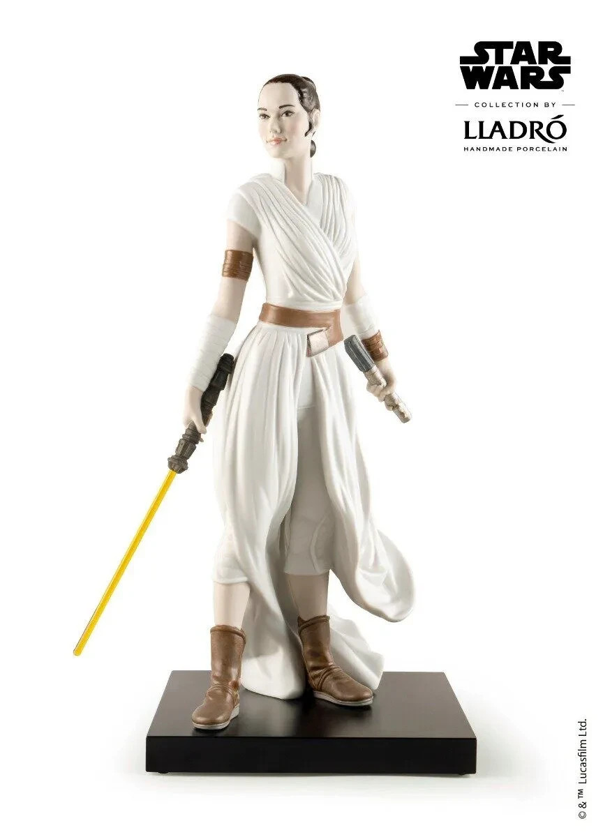 Lladro Rey Star Wars Sculpture Born to Rebel 01009414 New