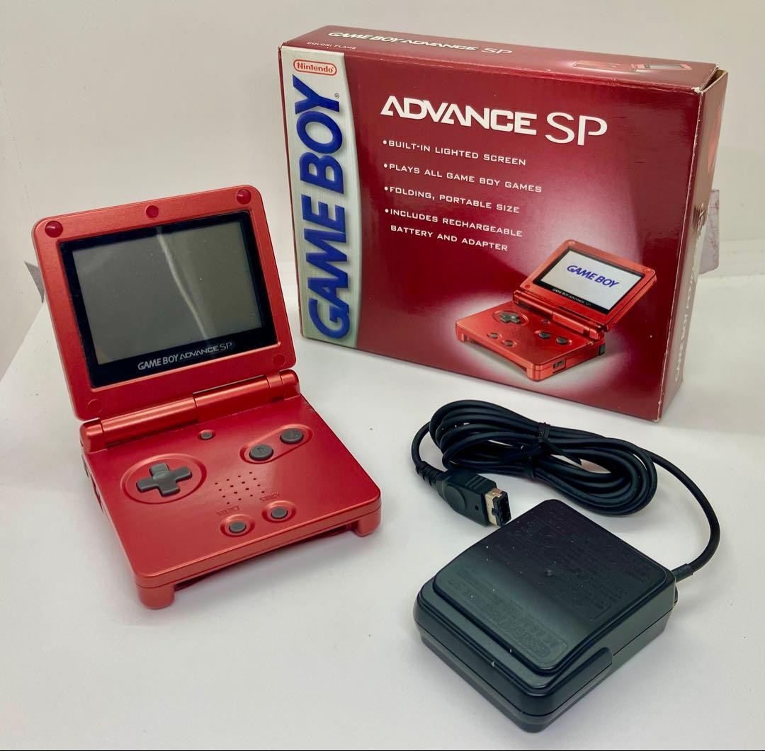 Game Boy Advance SP main unit North American version Flame console #c7792d Game Boy Advance SP main unit North American version Flame console #c7792d