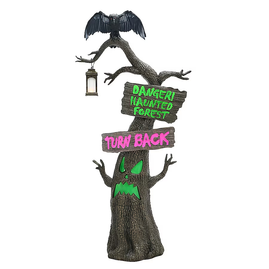 Rare Haunted Living 7 Ft Haunted Tree - Lighted Tree Animatronic Rare Haunted Living 7 Ft Haunted Tree - Lighted Tree Animatronic