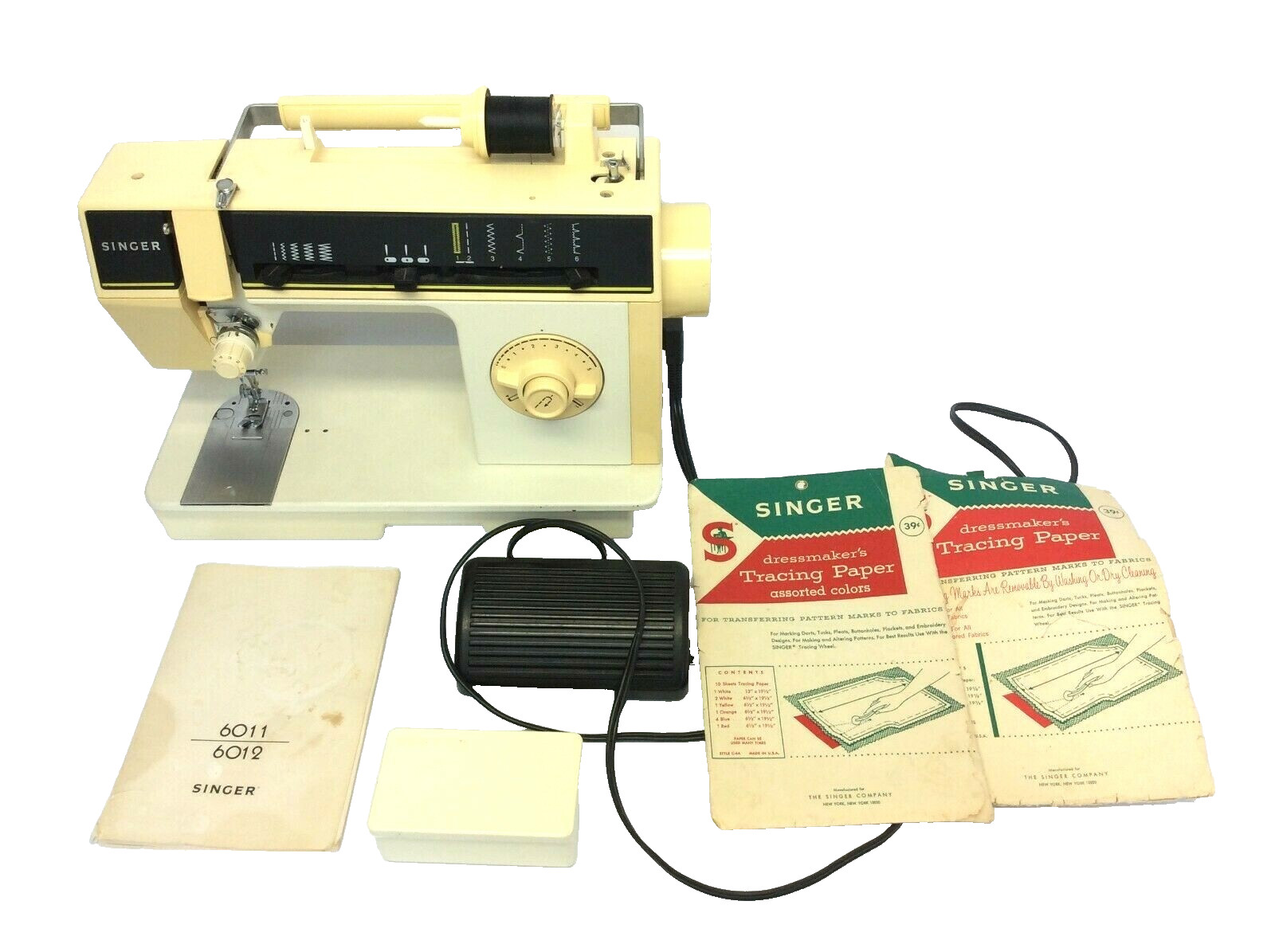 Singer 6012 C C91240376 120 Volts 60hz Brazil Sewing Machine Working Vintage Singer 6012 C C91240376 120 Volts 60hz Brazil Sewing Machine Working Vintage
