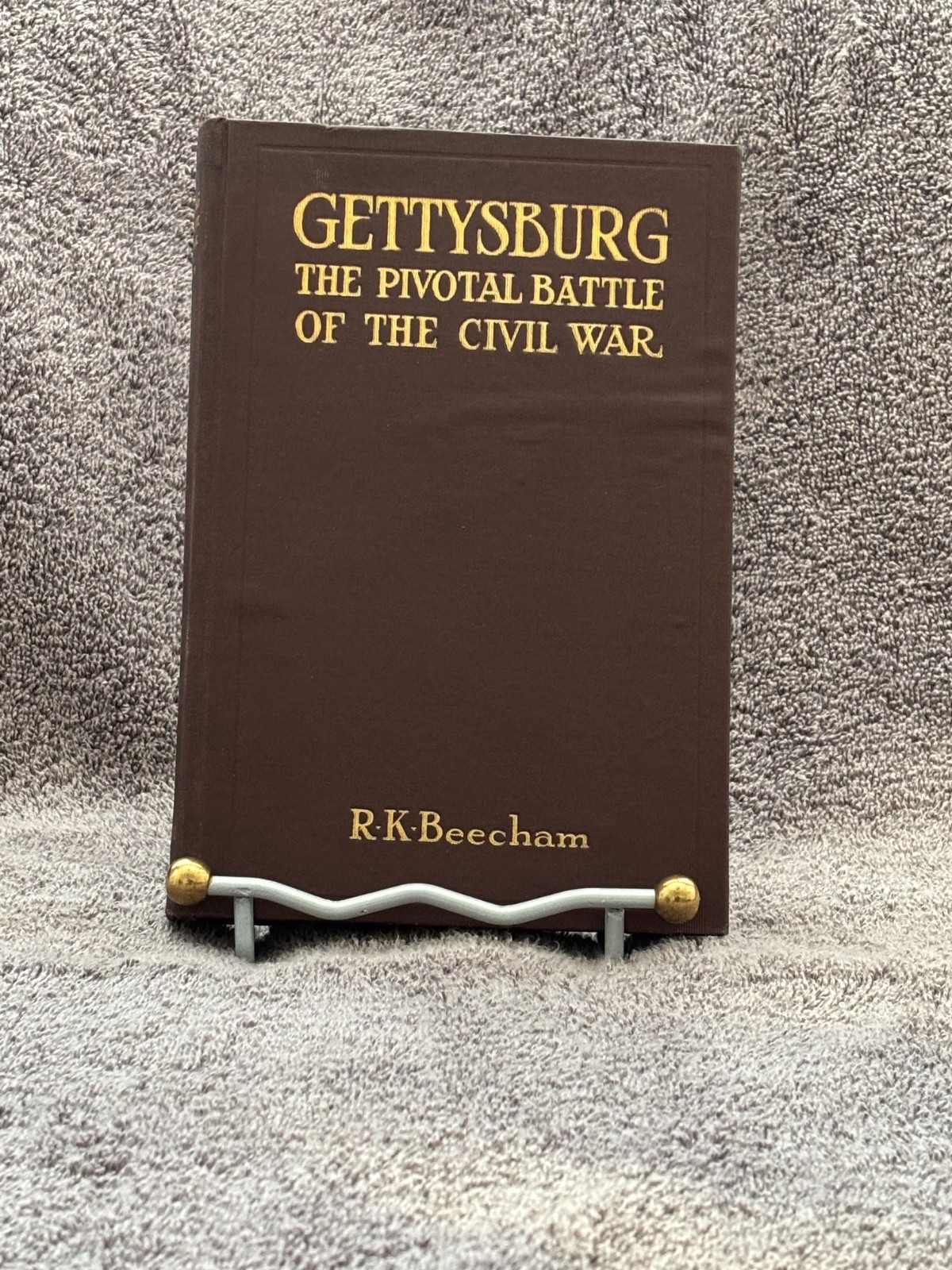 GETTYSBURG, The Pivotal Battle of the Civil War-1911, 1st Ed w/Famous Connection GETTYSBURG, The Pivotal Battle of the Civil War-1911, 1st Ed w/Famous Connection