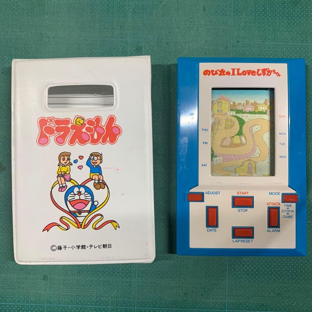 Epoch Nobita's I Love Shizuka-chan Doraemon electronic game made in Japan #db8a2