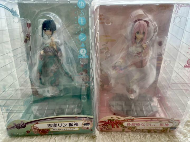 Yuru Can Season 2 Laid-Back Camp Rin & Nadeshiko Furisode 1/7 Figure Set F:NEX Yuru Can Season 2 Laid-Back Camp Rin & Nadeshiko Furisode 1/7 Figure Set F:NEX